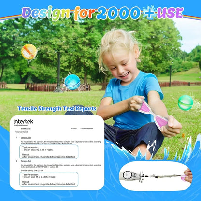 Reusable Magnetic Water Balloons (18 pcs)