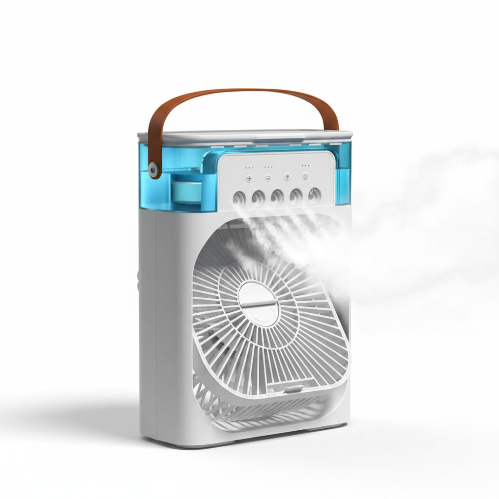 Summer Air Cooler - Clean White Background