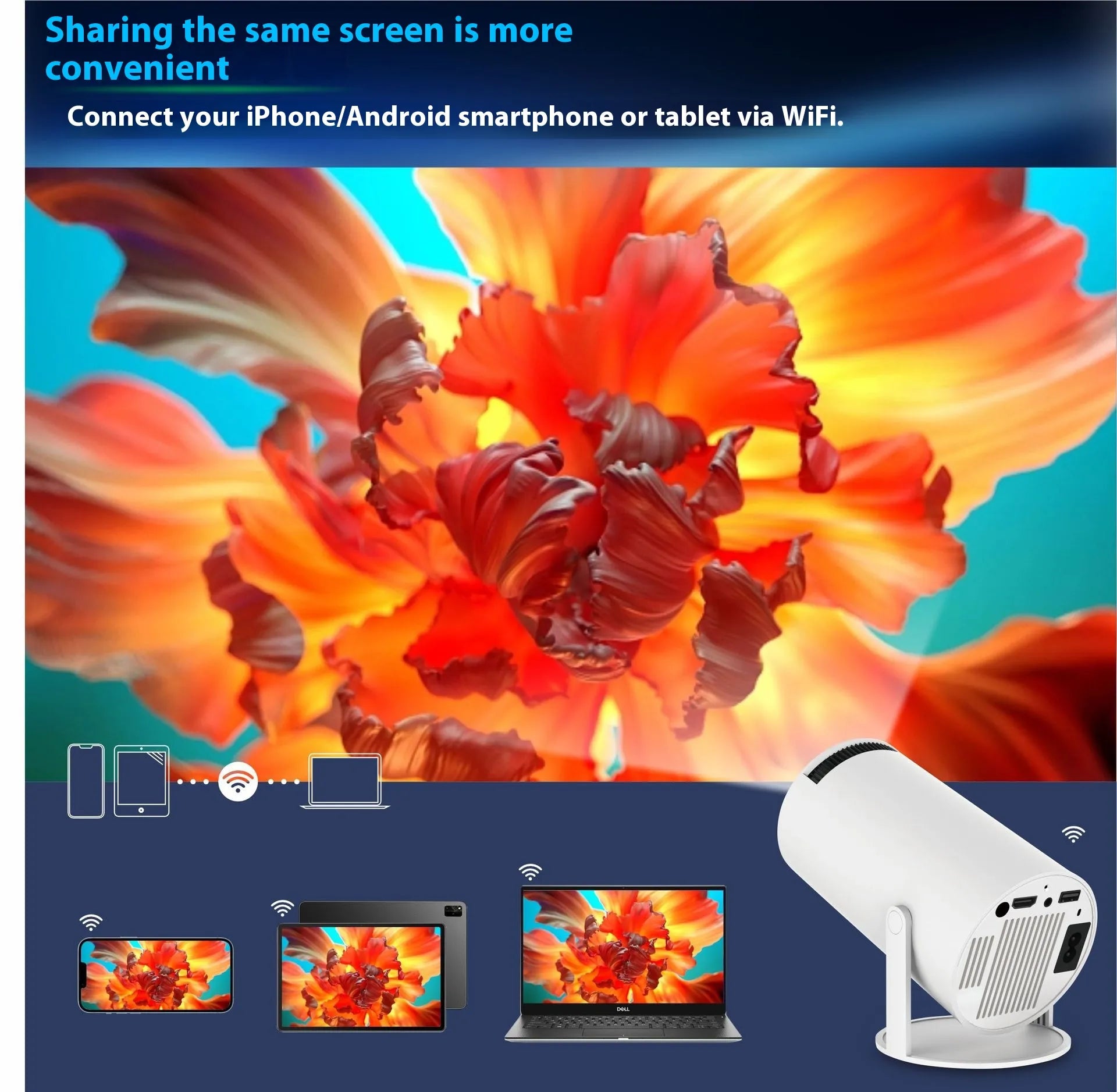 4K HD Portable Projector