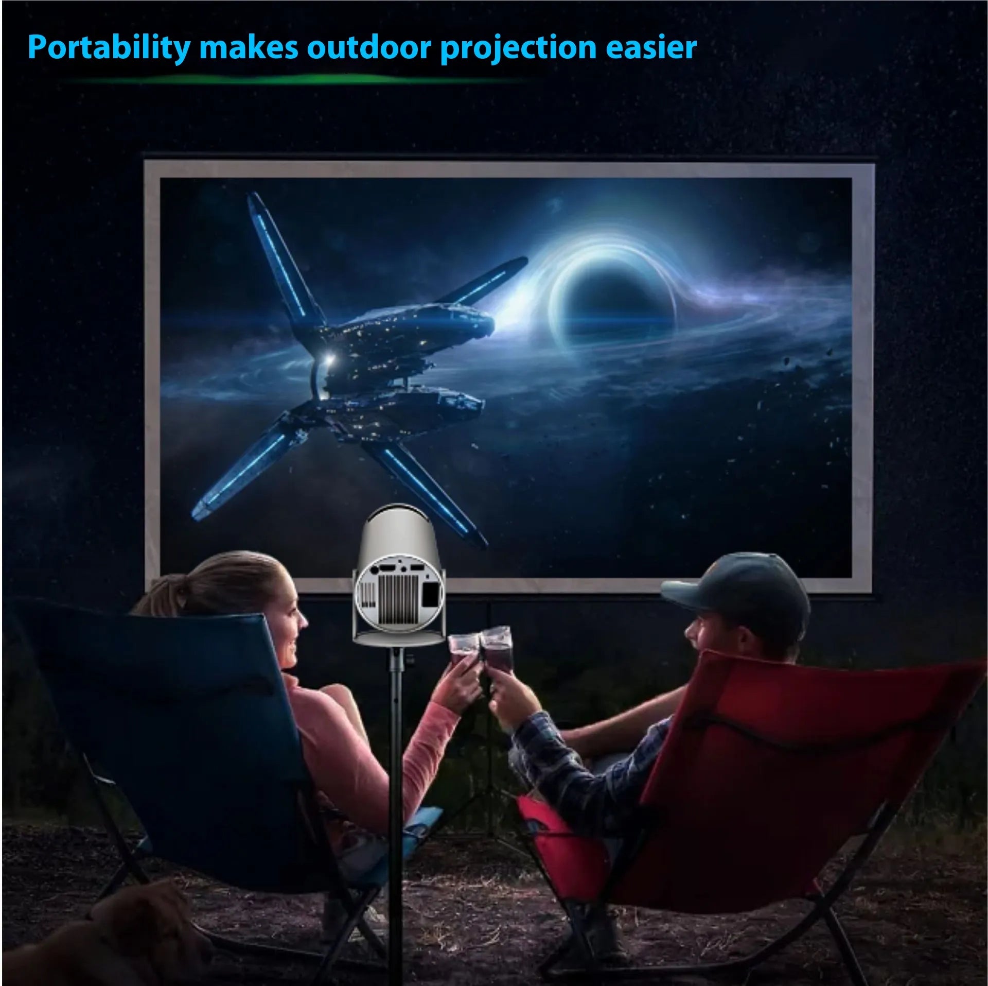 4K HD Portable Projector